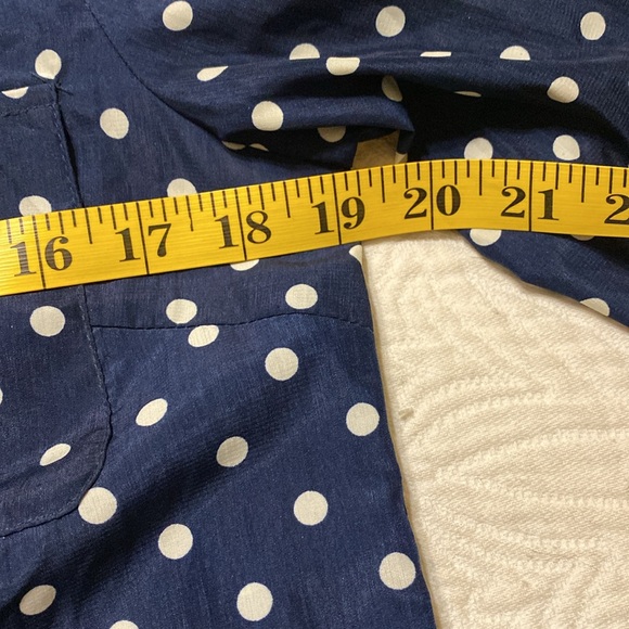 41 Hawthorn Navy Blouse - Picture 3 of 3